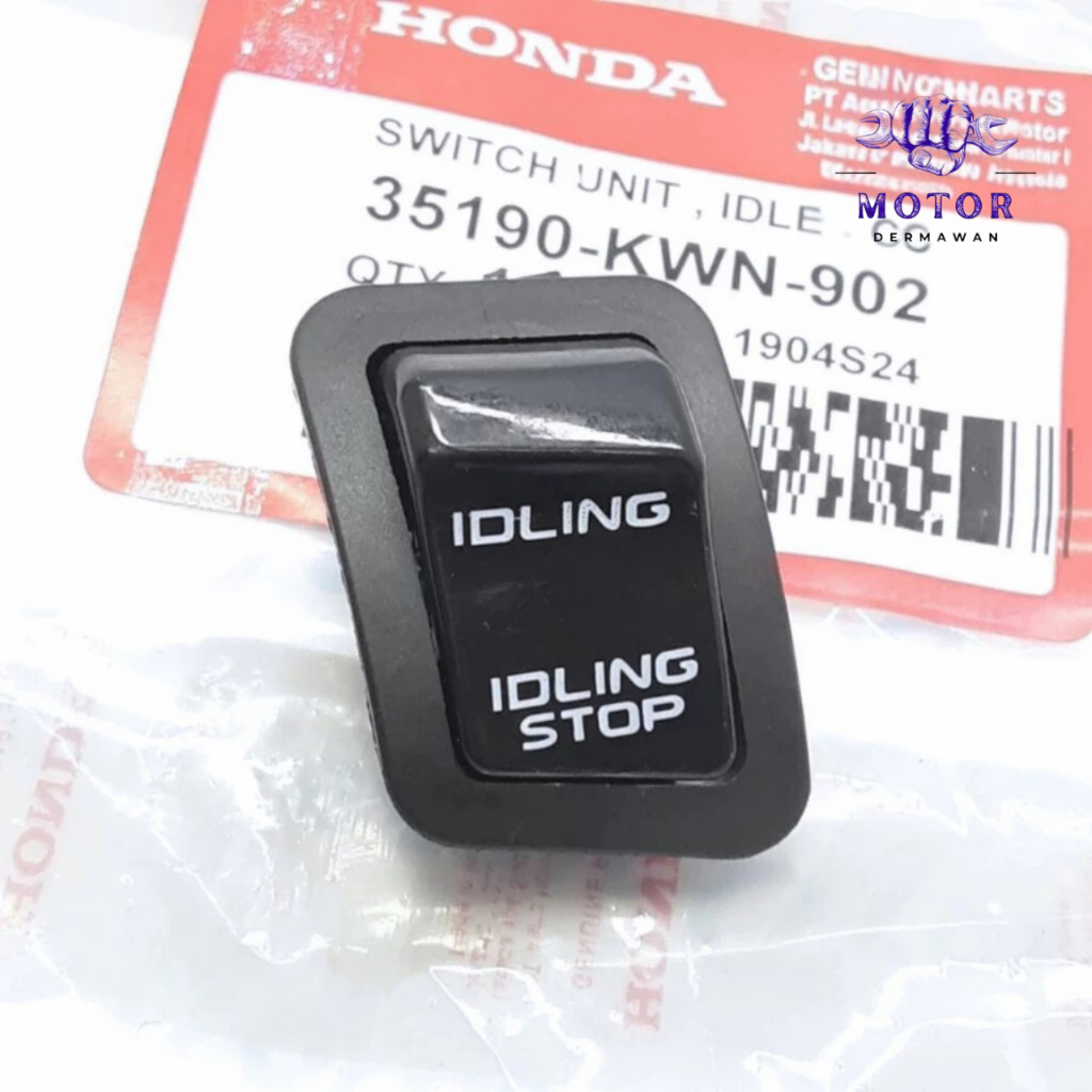 35190-KWN-901 ORIGINAL Tombol ISS Idling Stop Vario 125 Old & LED VARIO 150 LED PCX 125 150
