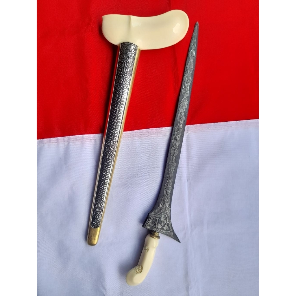 Keris PB 38cm Pusaka Brojol Bonang Sirenteng