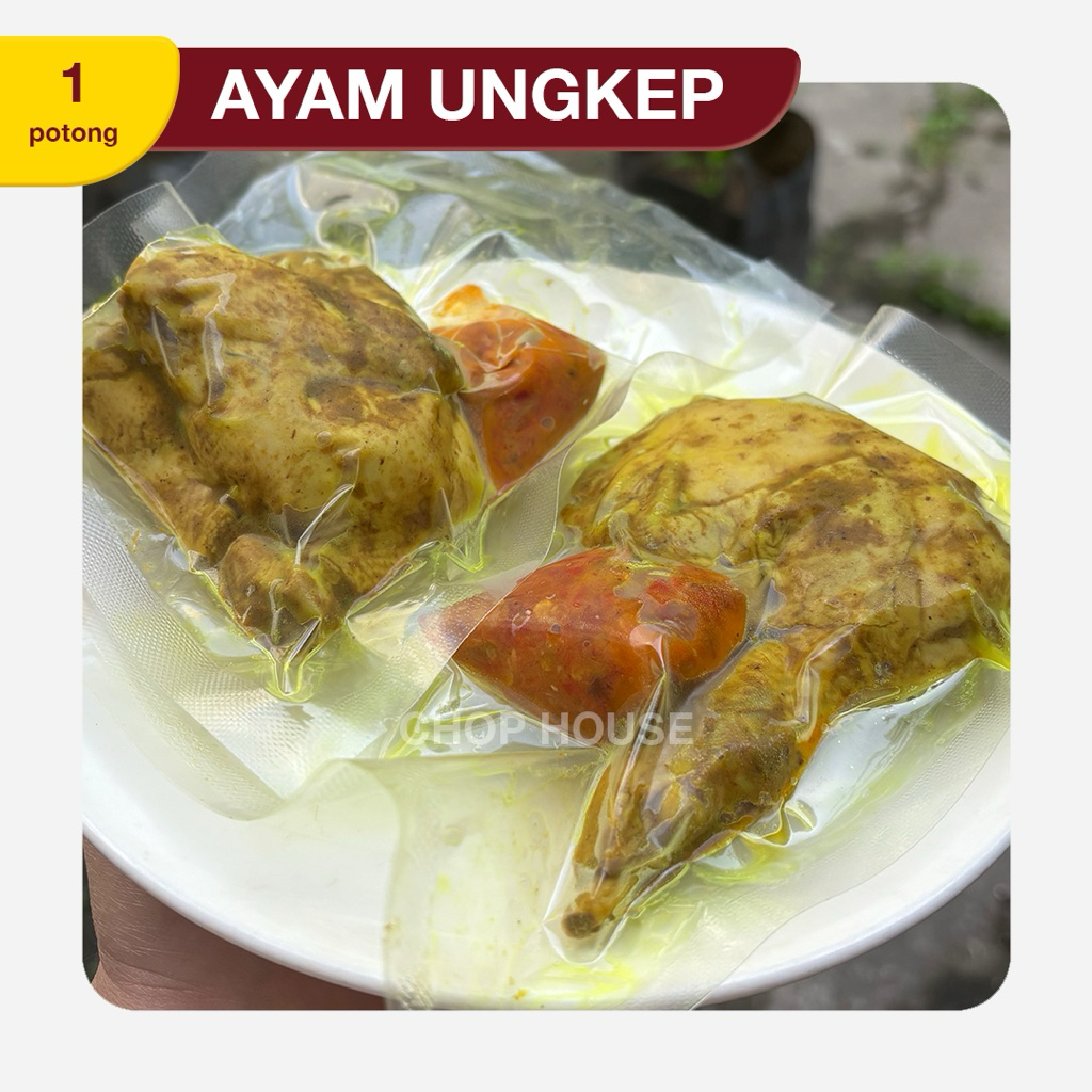 

Ayam Ungkep Rempah Bumbu Kuning Siap Goreng FREE Sambal