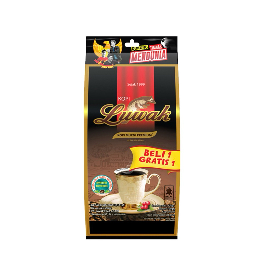

LUWAK KOPI MURNI PREMIUM 2 x 120g