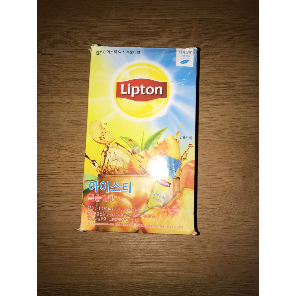 

[ 1 SACHET ] LIPTON ICE TEA TEH BUBUK PEACH