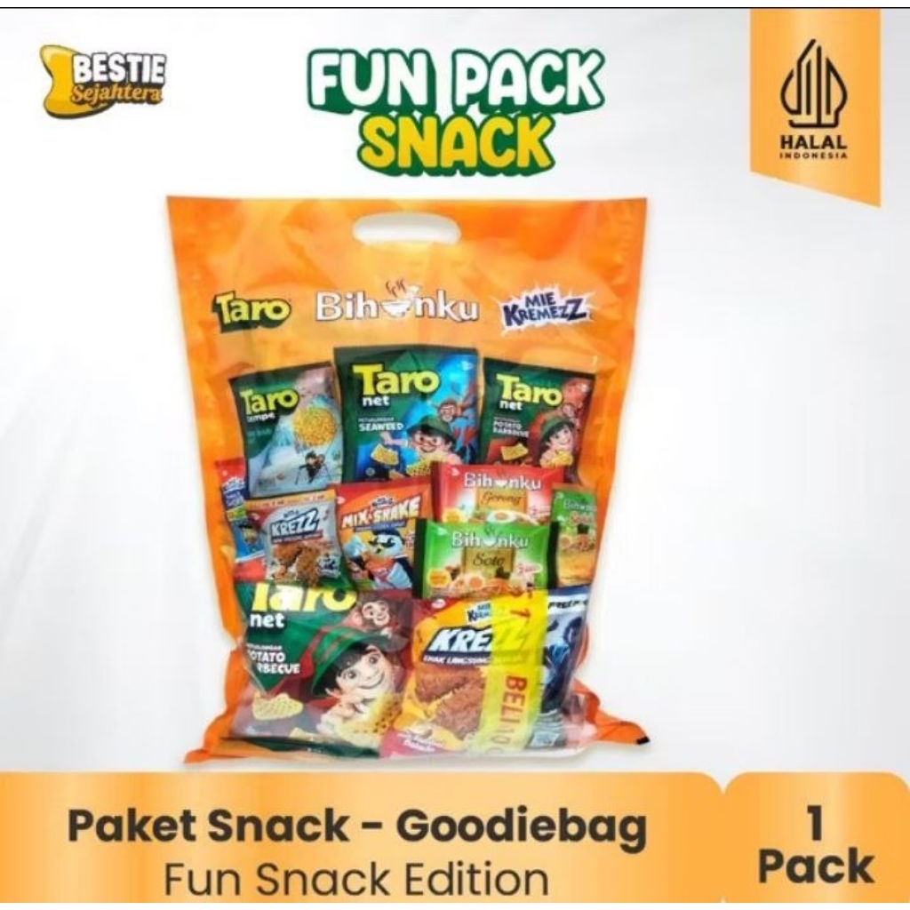 

Trimashop-Godiebag-Fun Pack Snack Edition - Paket Hampers Anak (1Pack)