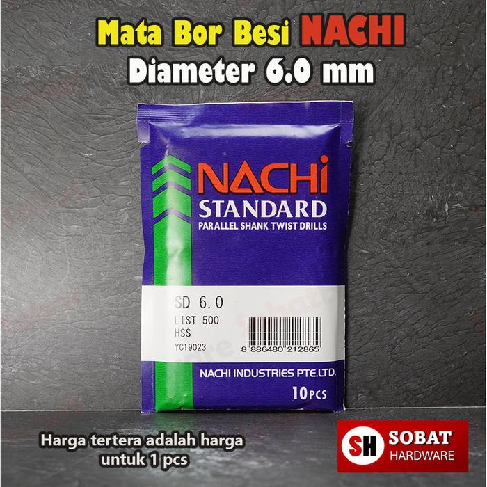 Mata Bor Besi Nachi - Nachi Mata Bor 6mm