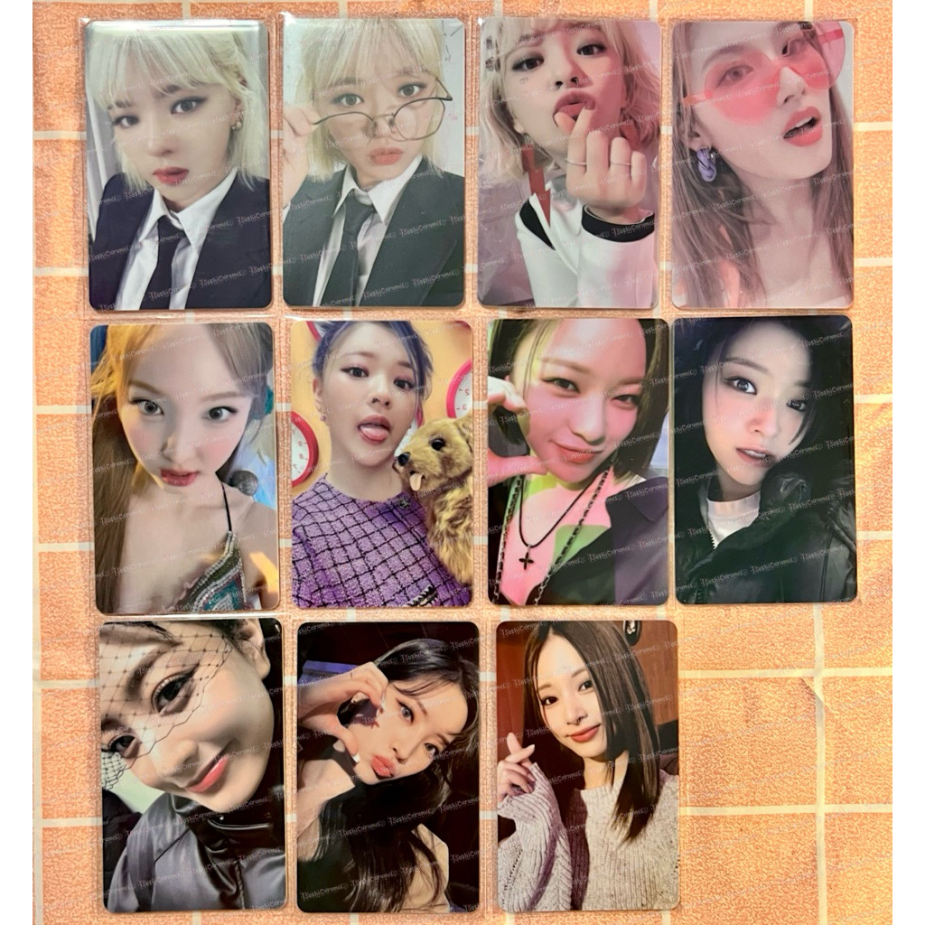 [BACA DESC] PC PHOTOCARD TWICE LUCKY DRAW LD FORMULA OF LOVE FOL IM NAYEON POP NOLO BETWEEN 1&2 TTT 