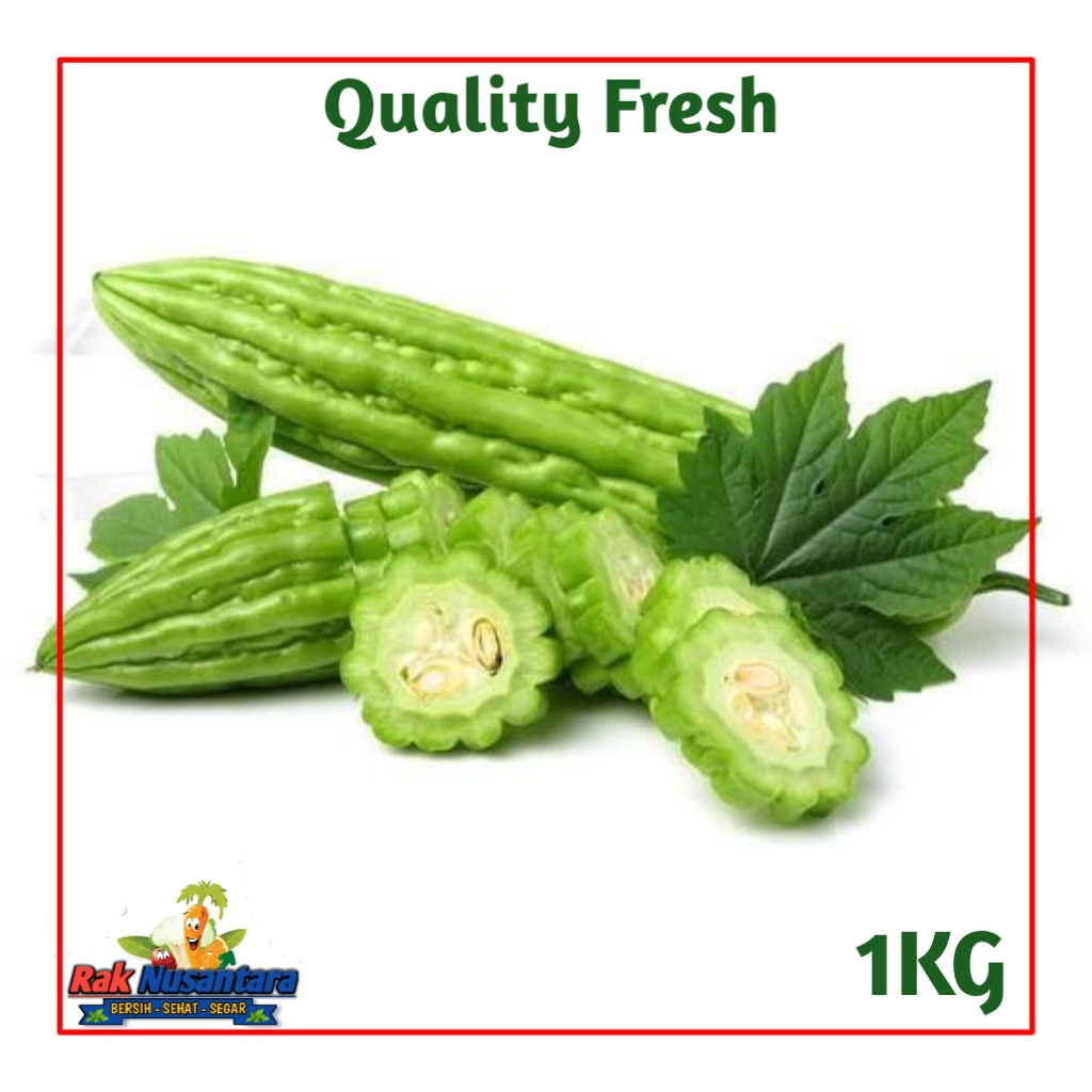 

Sayuran hijau sayur pare segar berat 500gr