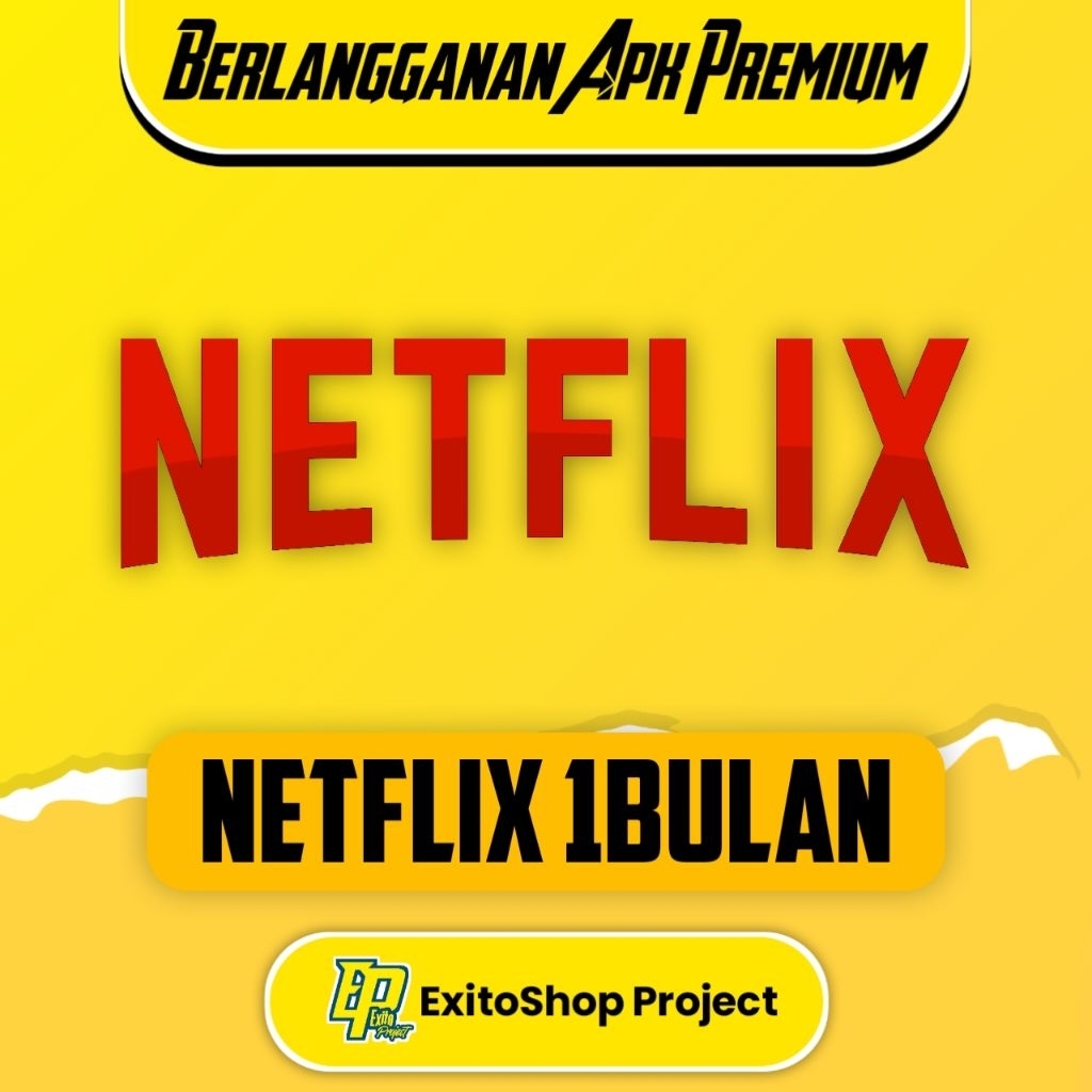 NETFLIX PREMIUM 1 BULAN