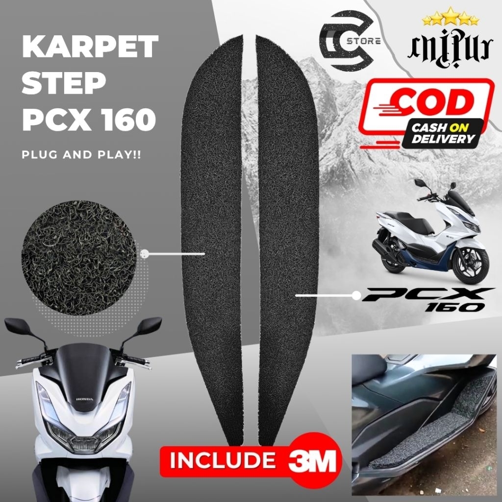 Karpet Step Floor PCX 160 / Karpet Mie PCX 160 / Bordes PCX 160 / Karpet PCX 160 / Carpet Floor PCX 