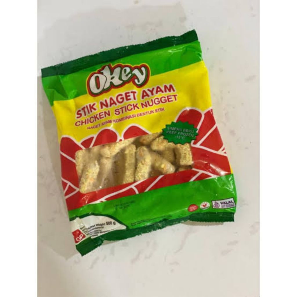 

Okey Stik Nugget Ayam 500gr (Frozen Food)
