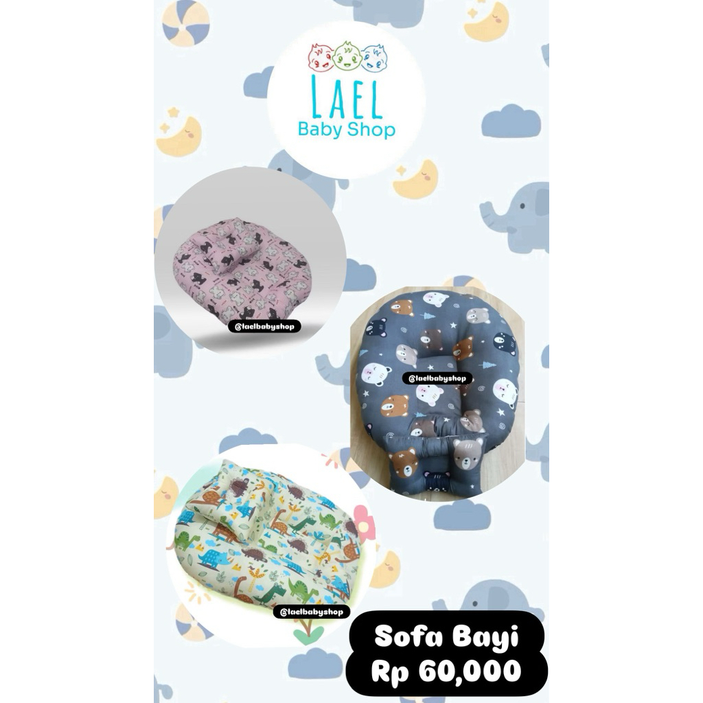 Sofa Bayi Newborn/ sofa bayi empuk/ hadiah bayi newborn sofa bayi murah