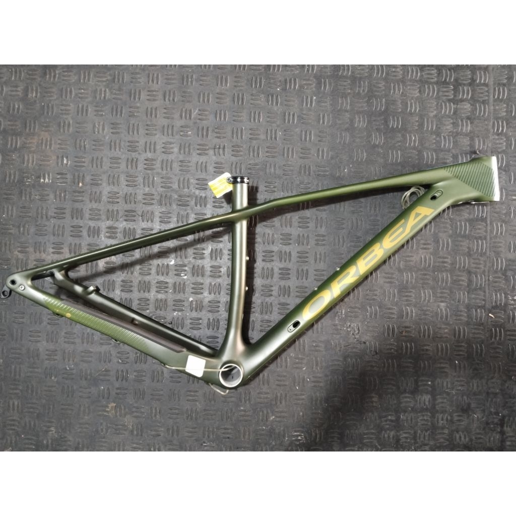 FRAME SEPEDA MTB ORBEA ALMA OMP 29ER CARBON SIZE M BARU