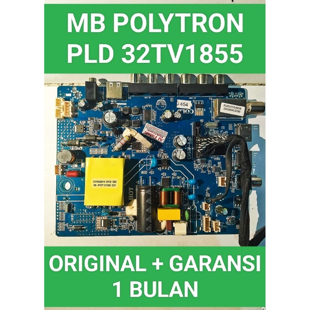Mb Polytron PLD32TV1855 Mainboard Polytron PLD32TV1855 Mesin Polytron PLD32TV1855 Module Polytron PL
