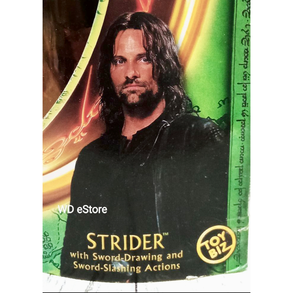 Figure Toy Biz The Lord of The Ring Fellowship of The Ring, Strider/ Aragorn