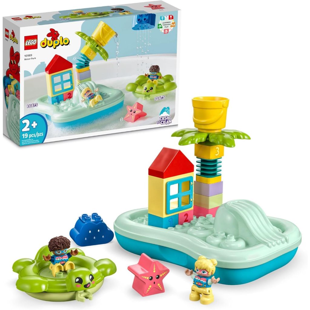 LEGO DUPLO Town 10989 Water Park Building Toy Set