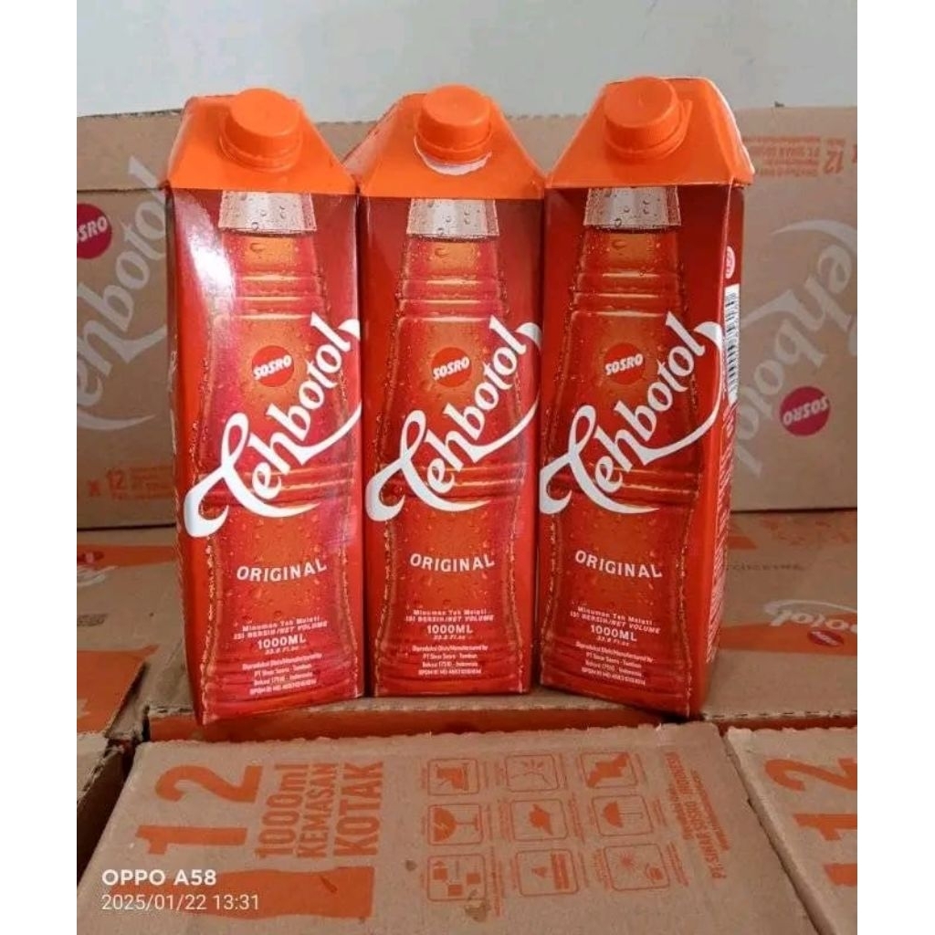 

Teh botol sosro 1000ml