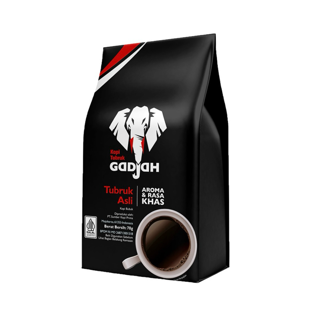

GADJAH KOPI TUBRUK ASLI INSTAN 60g