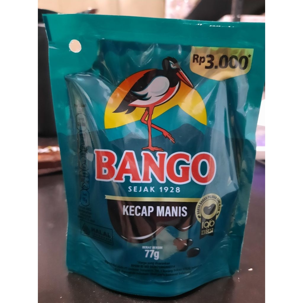 

KECAP MANIS BANGO REFILL 77gr (ECERAN 3000)