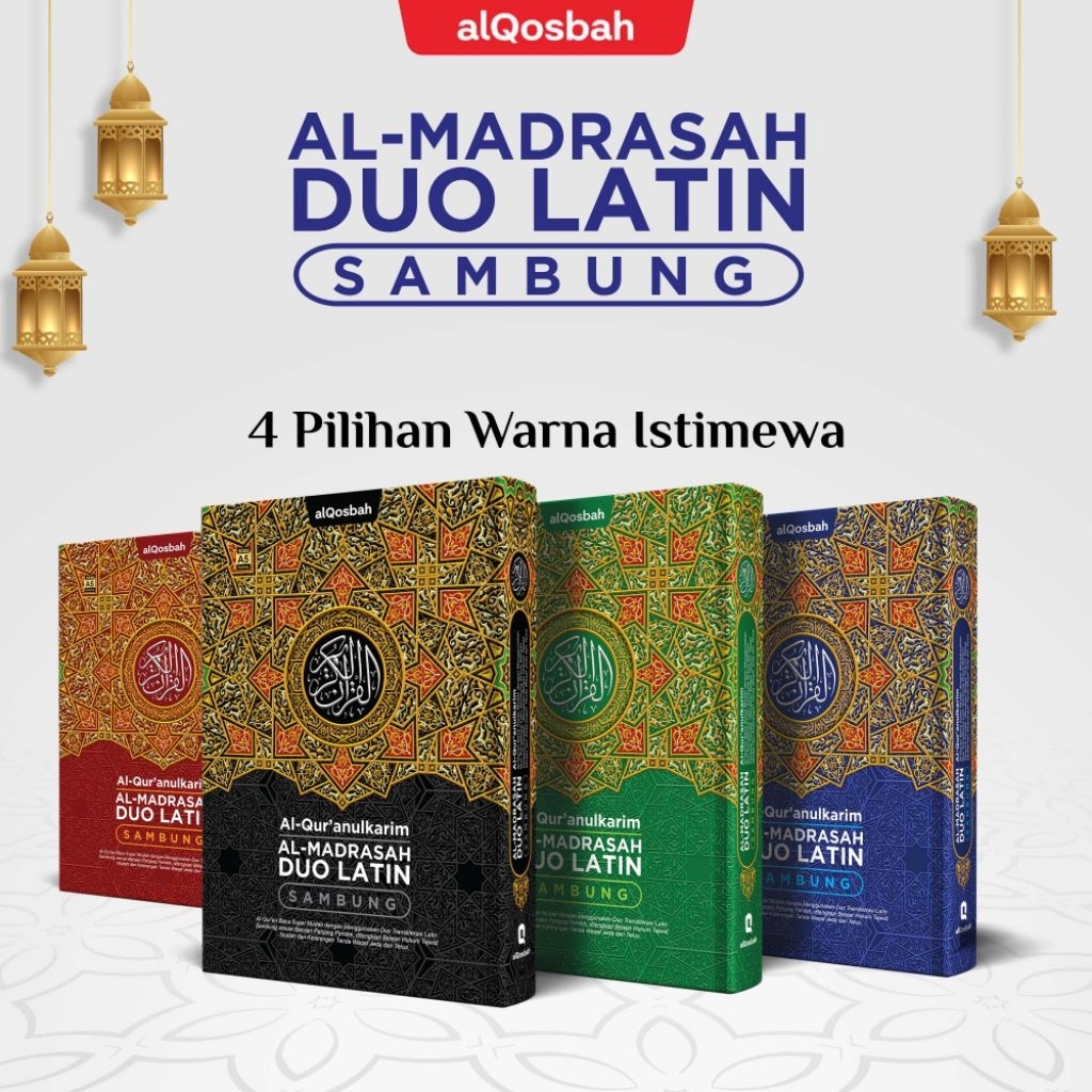 Al-Madrasah Duo Latin Sambung Ukuran A4
