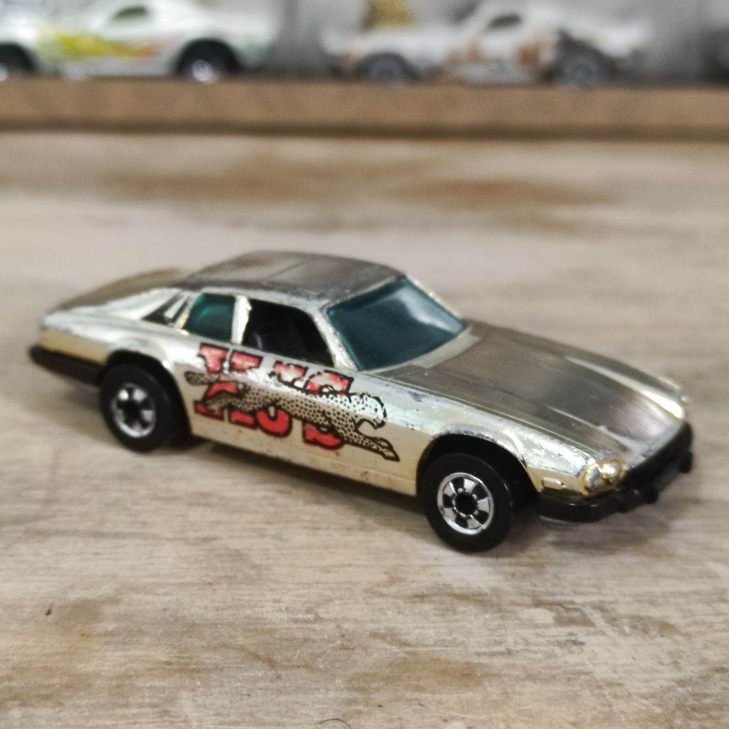 Hotwheels vintage Jaguar XJS golden machine 1977 (hongkong)