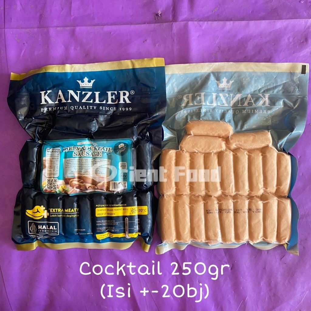 

Kanzler Sosis Beef Cocktail 250gr