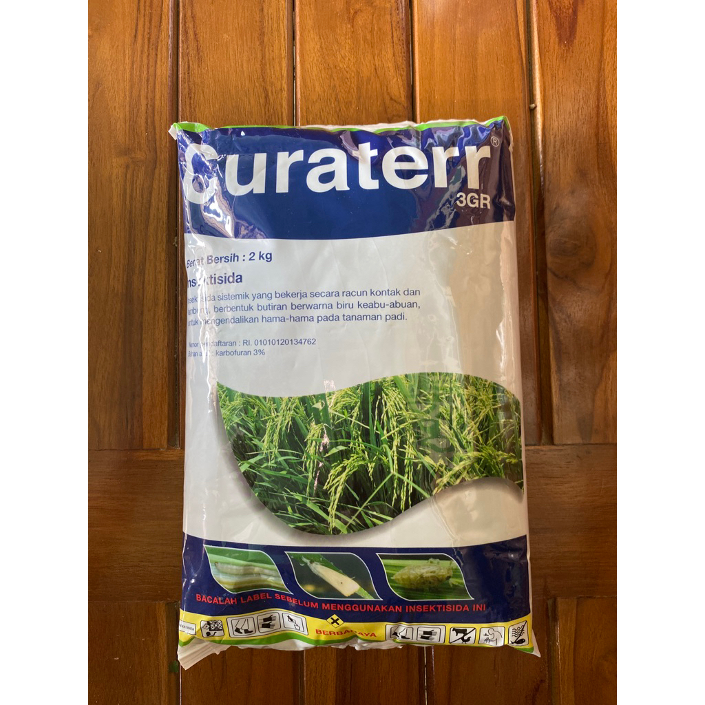 Insektisida Curater 3 Gr Kemasan 2 kg