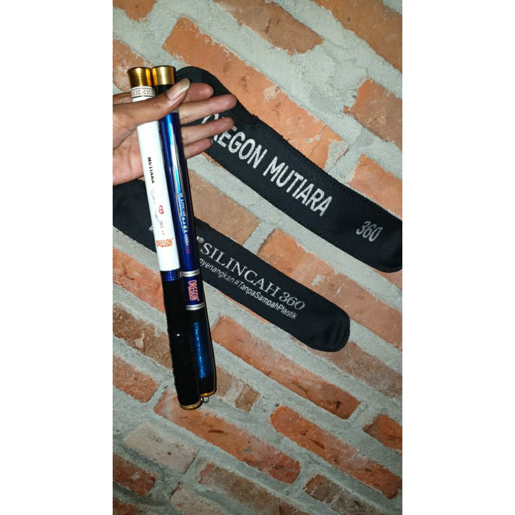 Oregon Mutiara & Silincah 360cm Kondisi Joran Tegek Baru