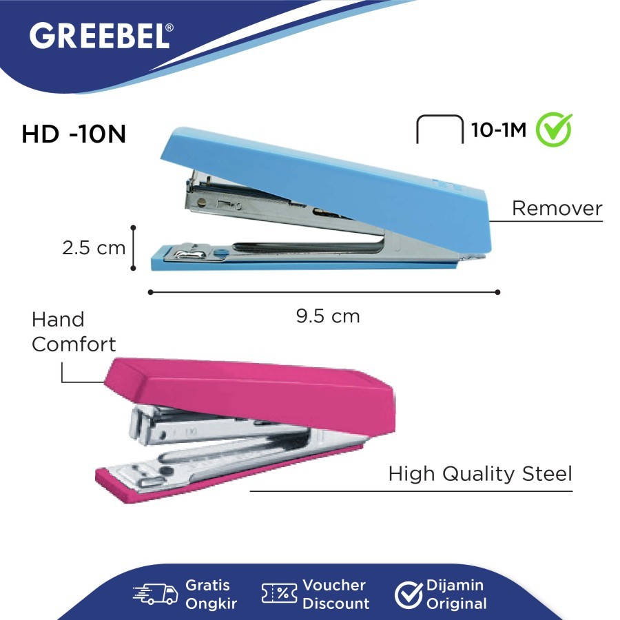 

Stapler Greebel Besi HD-10N