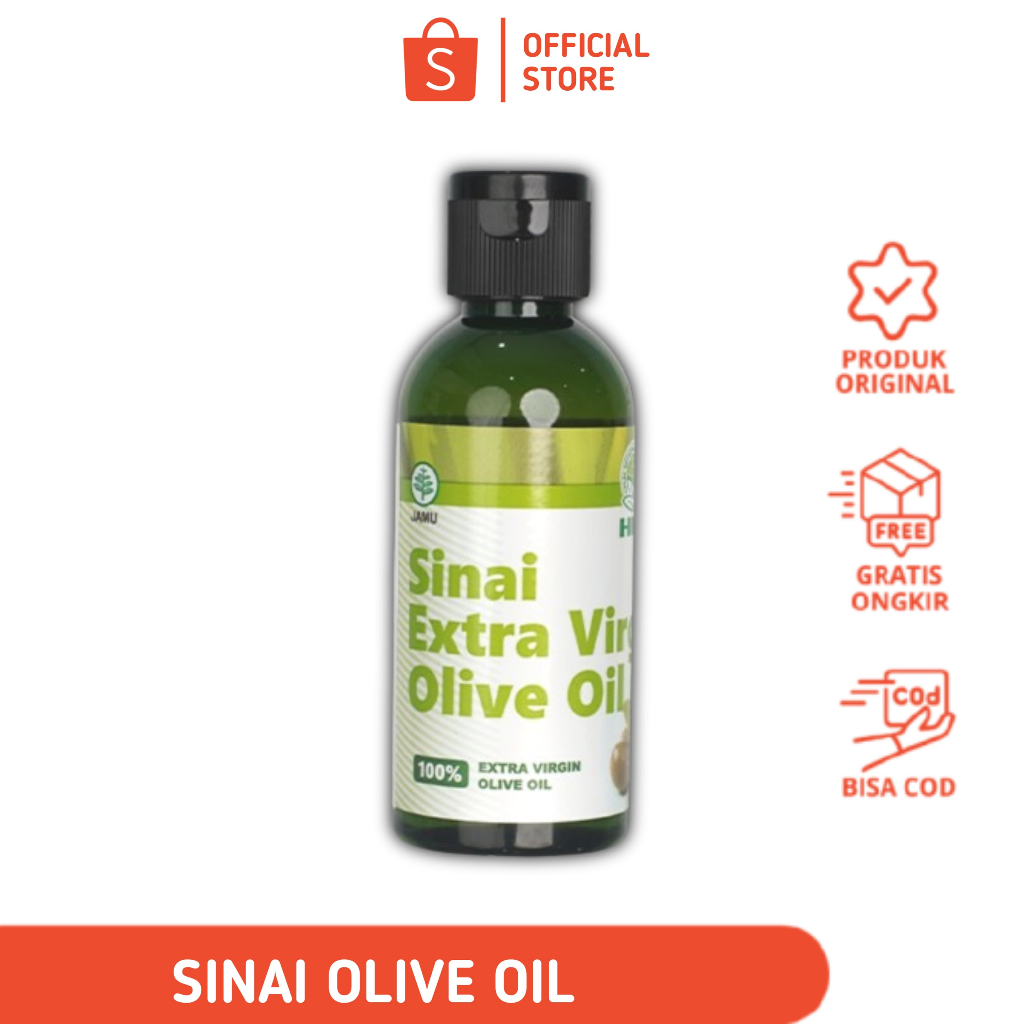 

Sinai Olive Oil HNI 60 ml Extra Virgin Zaitun ORIGINAL | Aman Dikonsumsi - EXP 2027