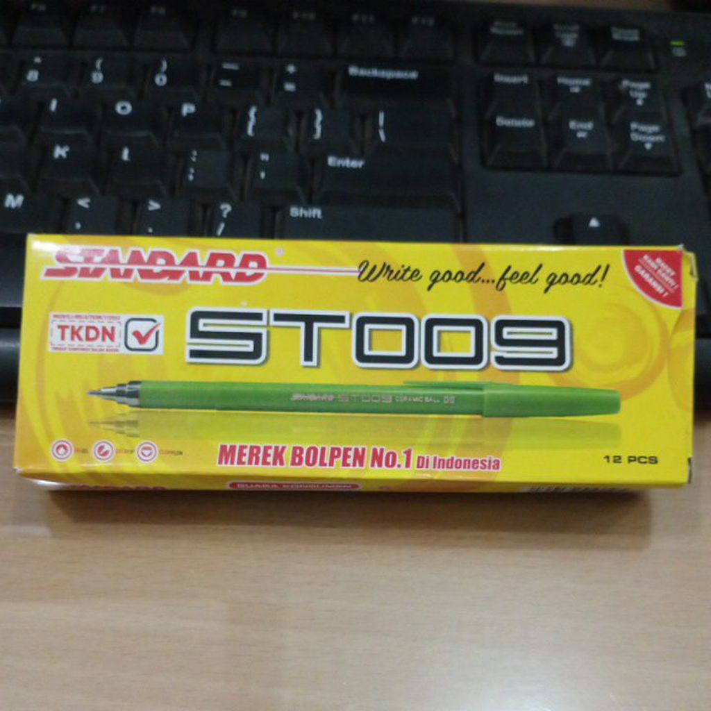 

Pulpen STANDARD 0.38mm ST-009 (12pc)