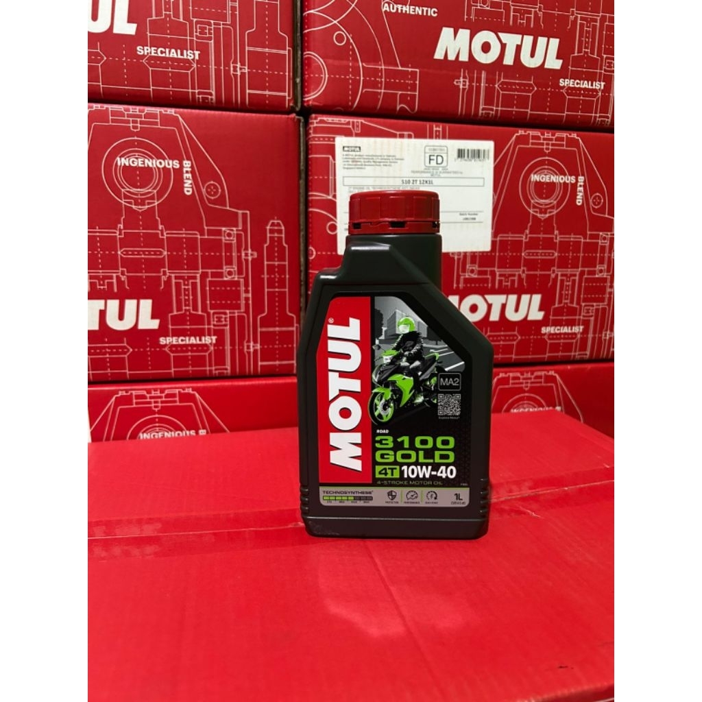 OLI MOTUL 3100 GOLD  KEMASAN 1LITER ORIGINAL 100% MOTUL