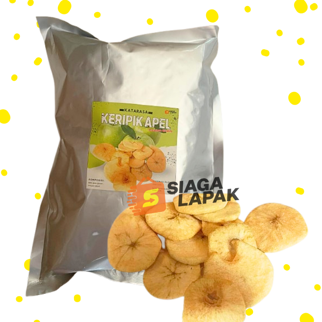 

Keripik Apel 100gr Premium KW 1 Kripik Buah Asli Vacuum Frying [BELI BANYAK LEBIH MURAH]