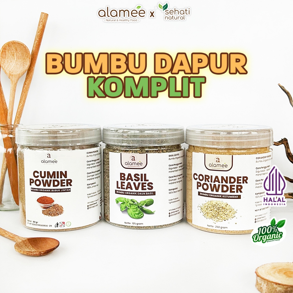 

Bumbu Dapur Bubuk Bawang Merah Jahe Rosemary Kemiri Bombay Ginger Powder Organik Seasoning Paprika