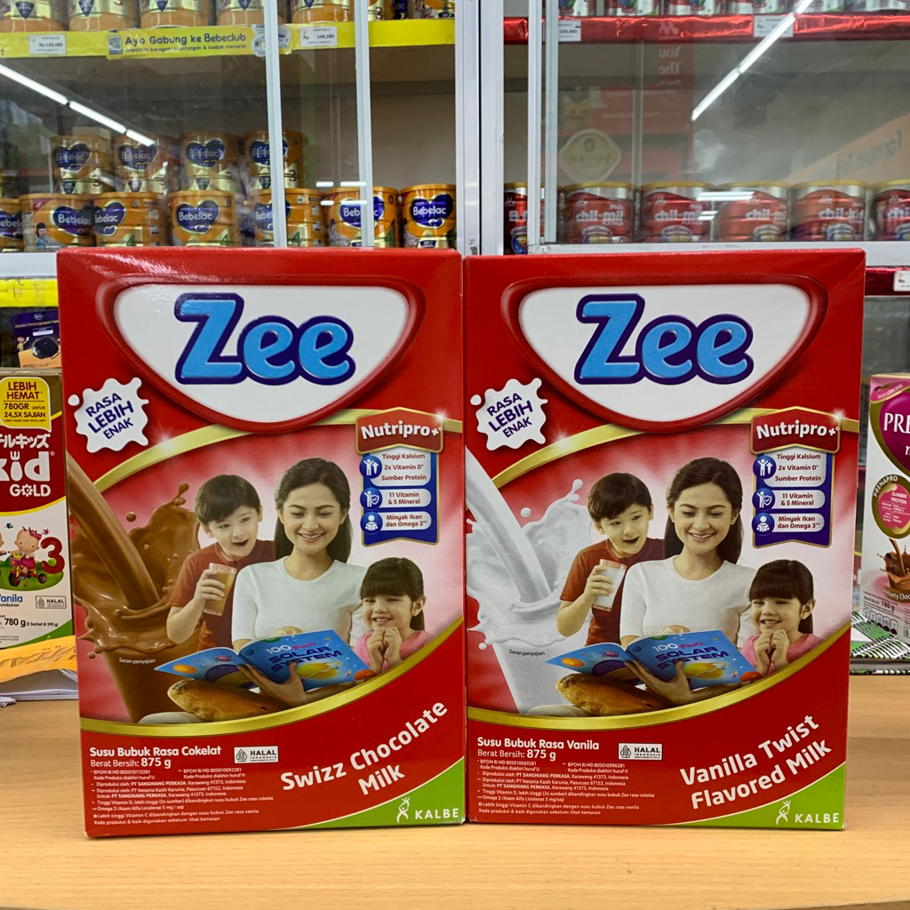 

ZEE REGULER 875GR VANILA/COKELAT