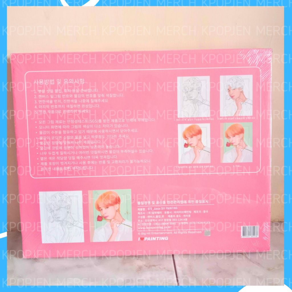 

(READY STOK) BTS DIY PAINTING SEALED
