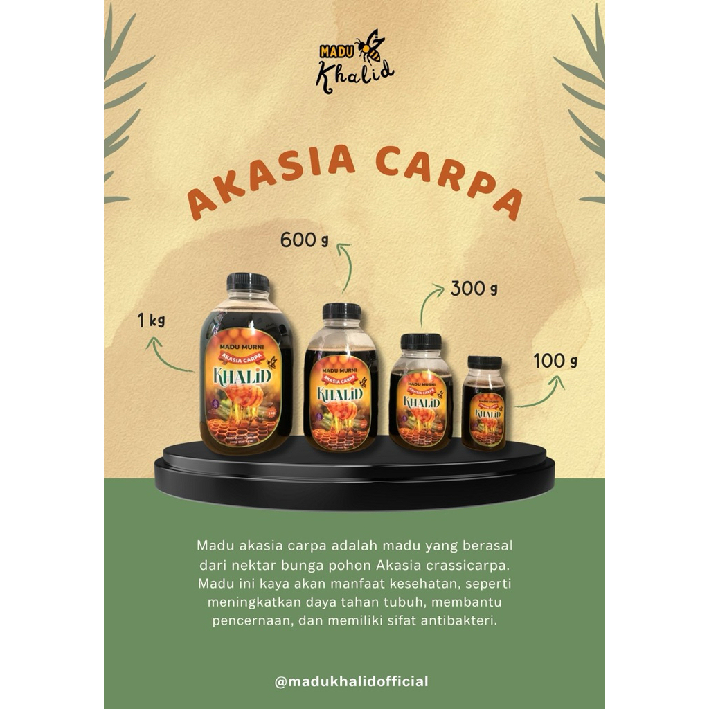 

Madu Murni Akasia Carpa Asli dari Perkebunan Indonesia