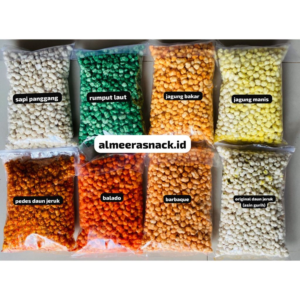 

PILUS CIKUR ANEKA RASA READY VARIAN RASA BALADO/BARBAQUE/SAPI PANGGANG/JAGUNG BAKAR/JAGUNG MANIS/RUMPUT LAUT/PEDAS DAUN JERUK/ORIGINAL DAUN JERUK