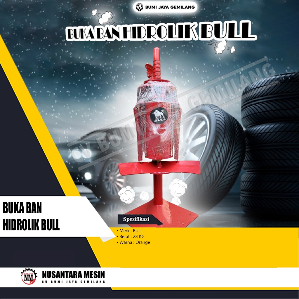 BUKA BAN HIDROLIK / BUKA BAN HIDROLIK BULL