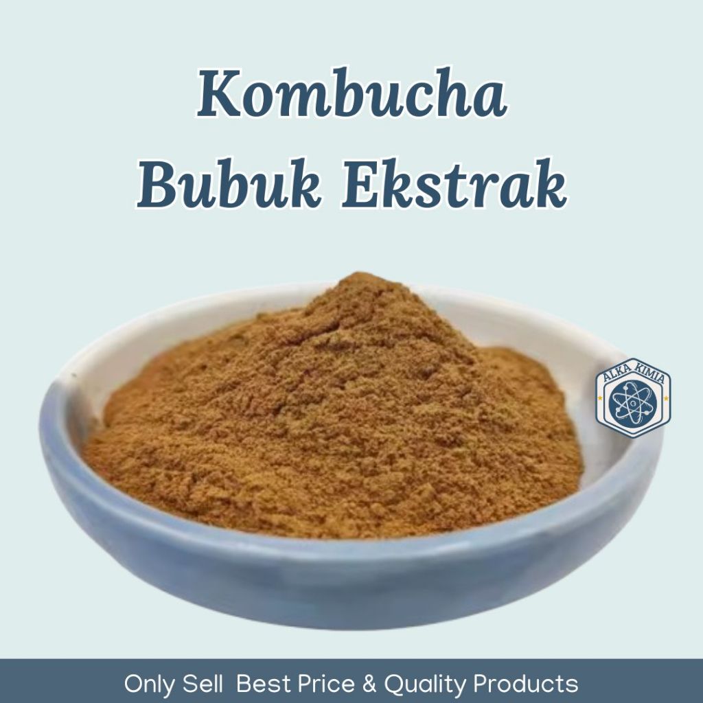 

Kombucha Extract Powder Food Grade 100gr / Bubuk Ekstrak Alami Kombucha / Sumber Antioksidan Kombucha Powder