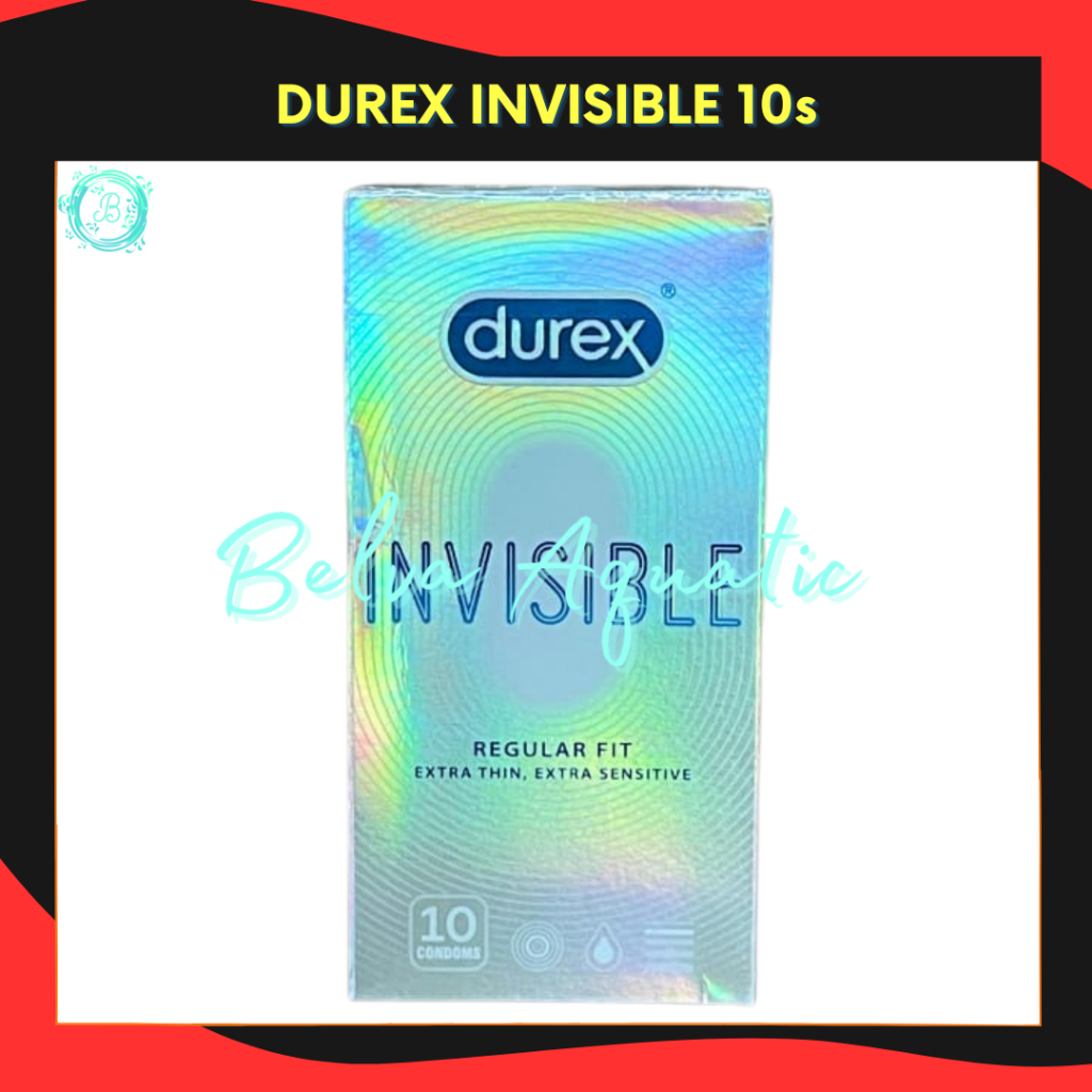 Kondom Durex Invisible Kondom Ekstra Tipis Kondom Tipis Durex 10pcs