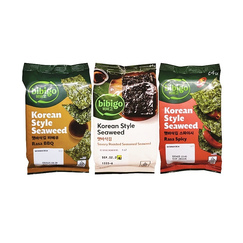 

Bibigo - Korean Style Roasted Seasoned Seaweed - 1 bks LAVER