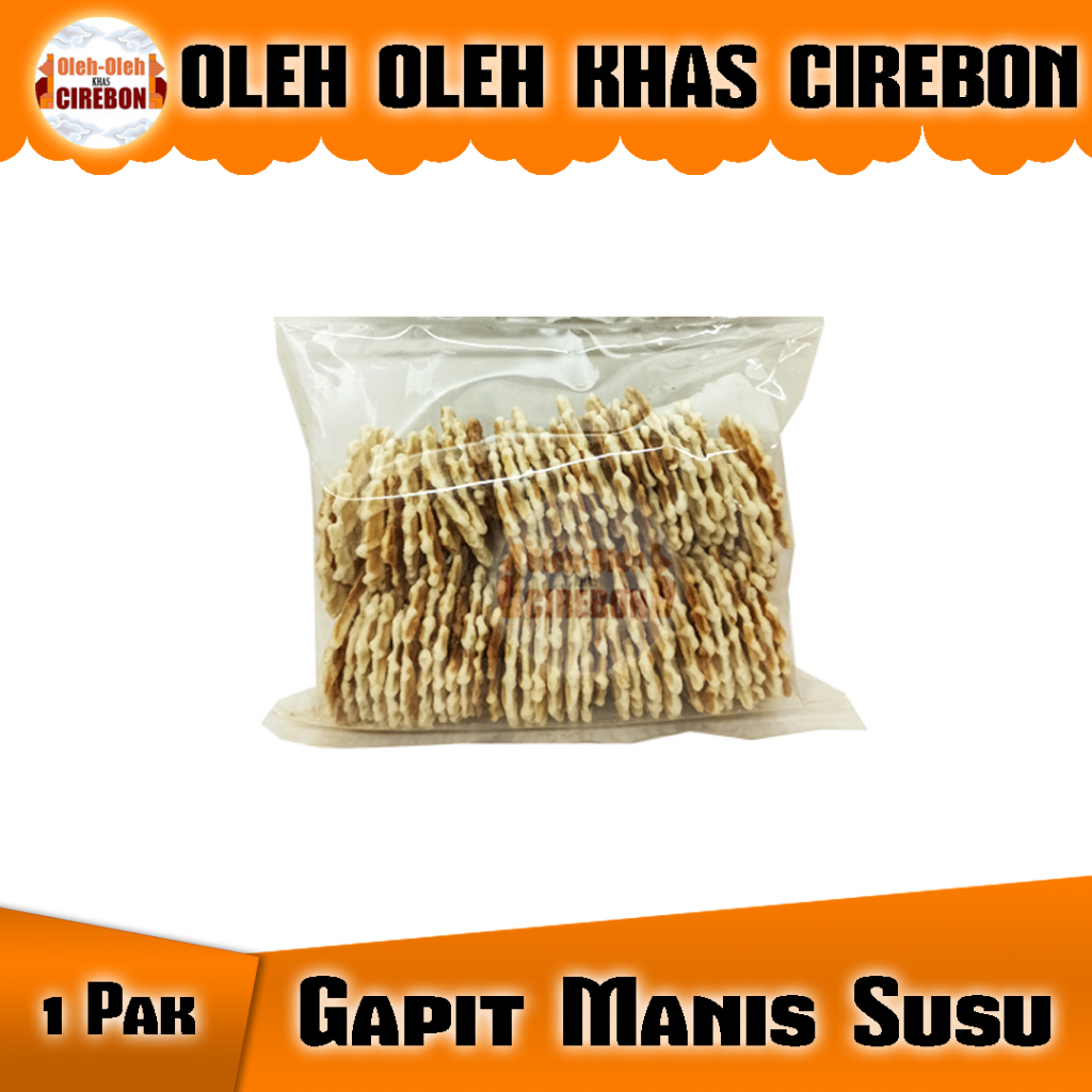 

Kue Gapit Manis Khas Cirebon – Camilan Tradisional Renyah & Gurih Manis