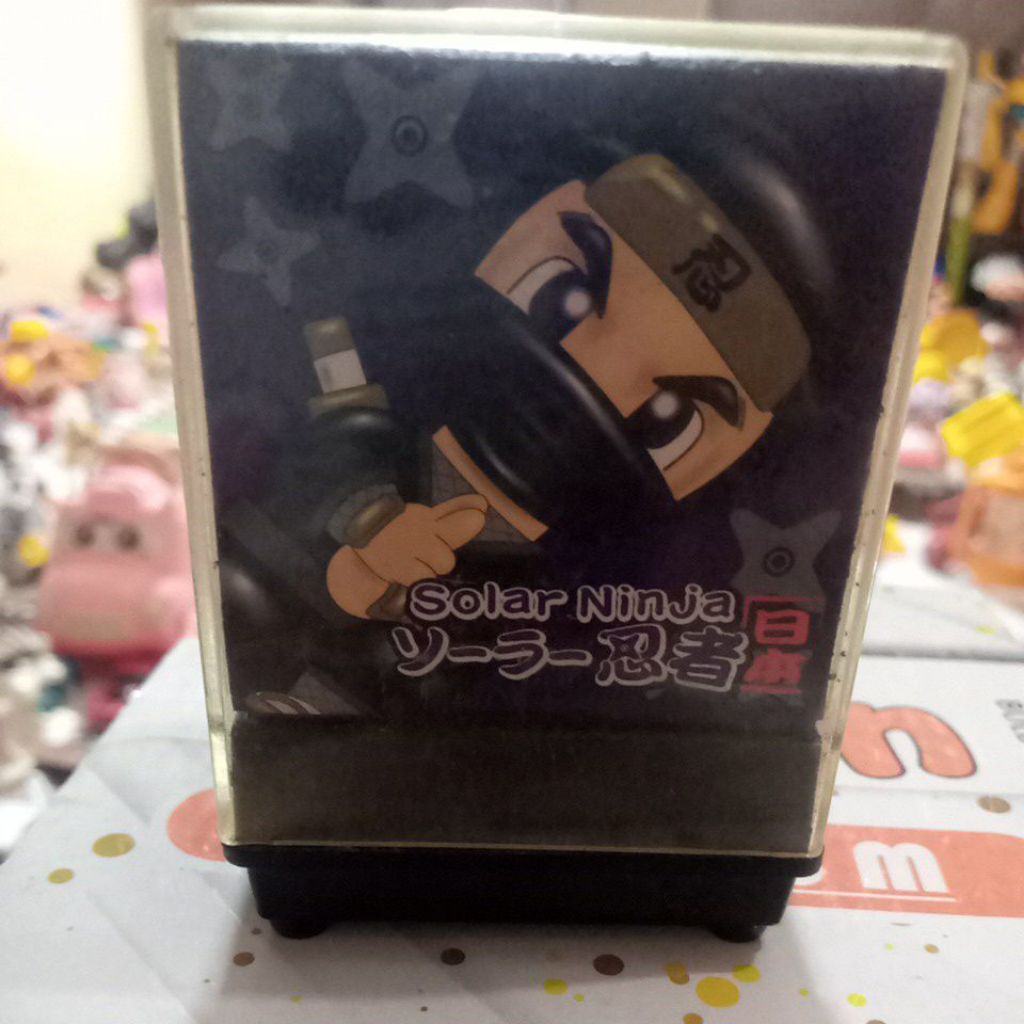 jual FIGURE NINJA PAJANGAN MOBIL SOLAR PANEL GOYANG KEPALA SENDIRI KEREN