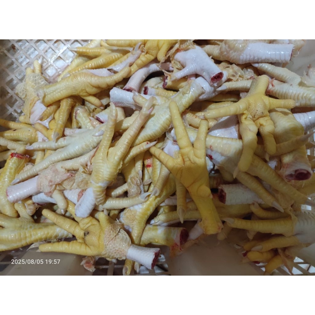 

Ceker ayam broiler fresh & bersih 1kg