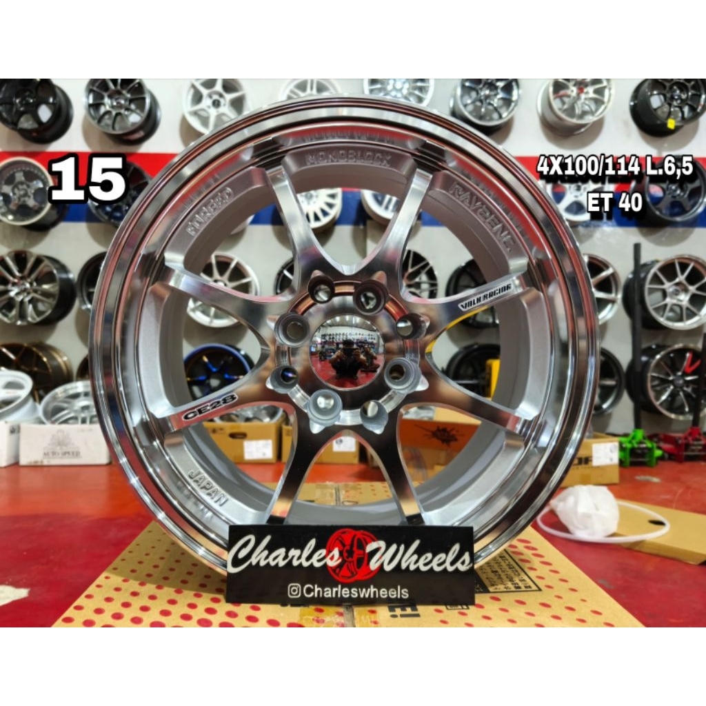 VELG CE28 JF LUXURY FACE POLISH RING 15 KMB