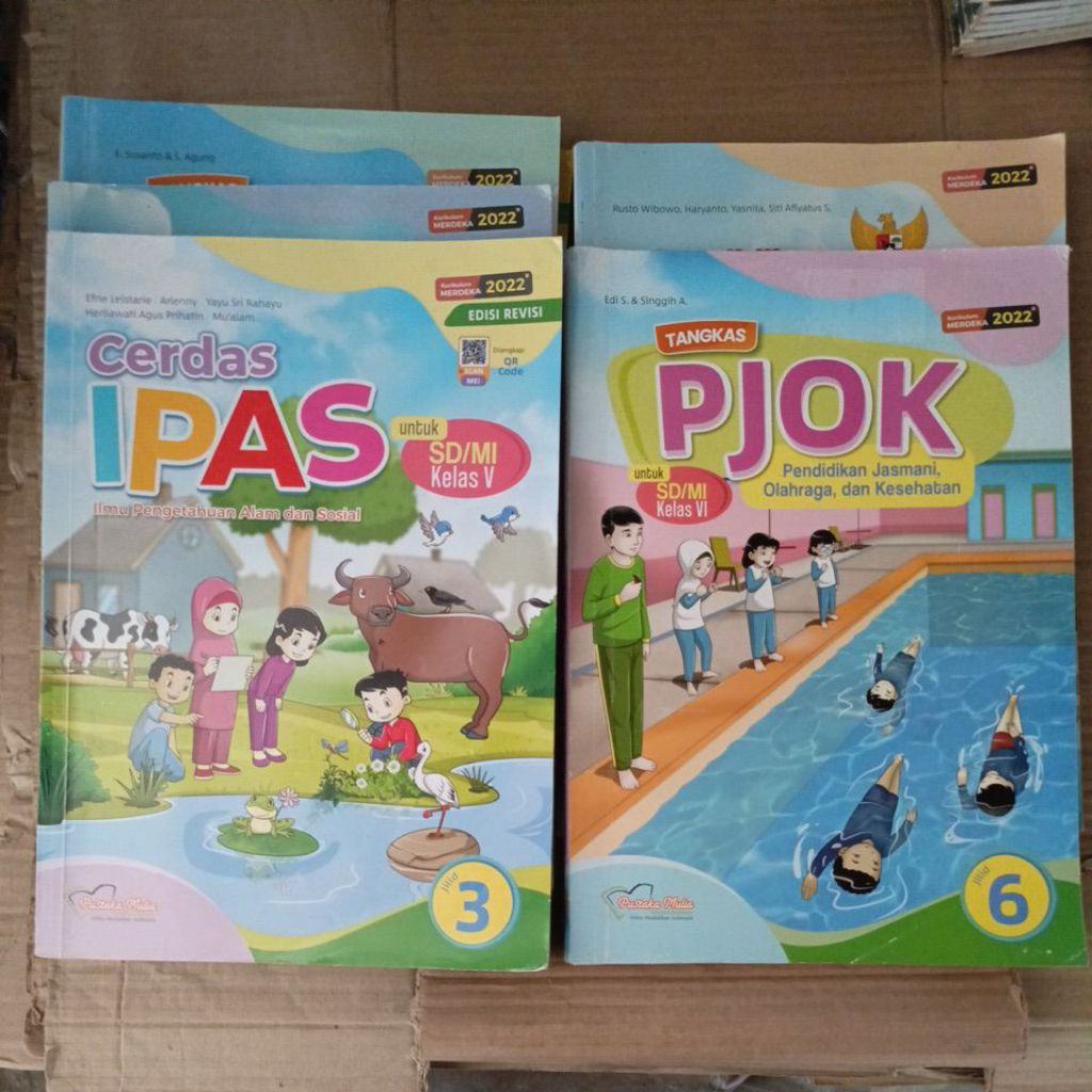 Buku Bekas Pustaka Mulia SD Kurikulum Merdeka