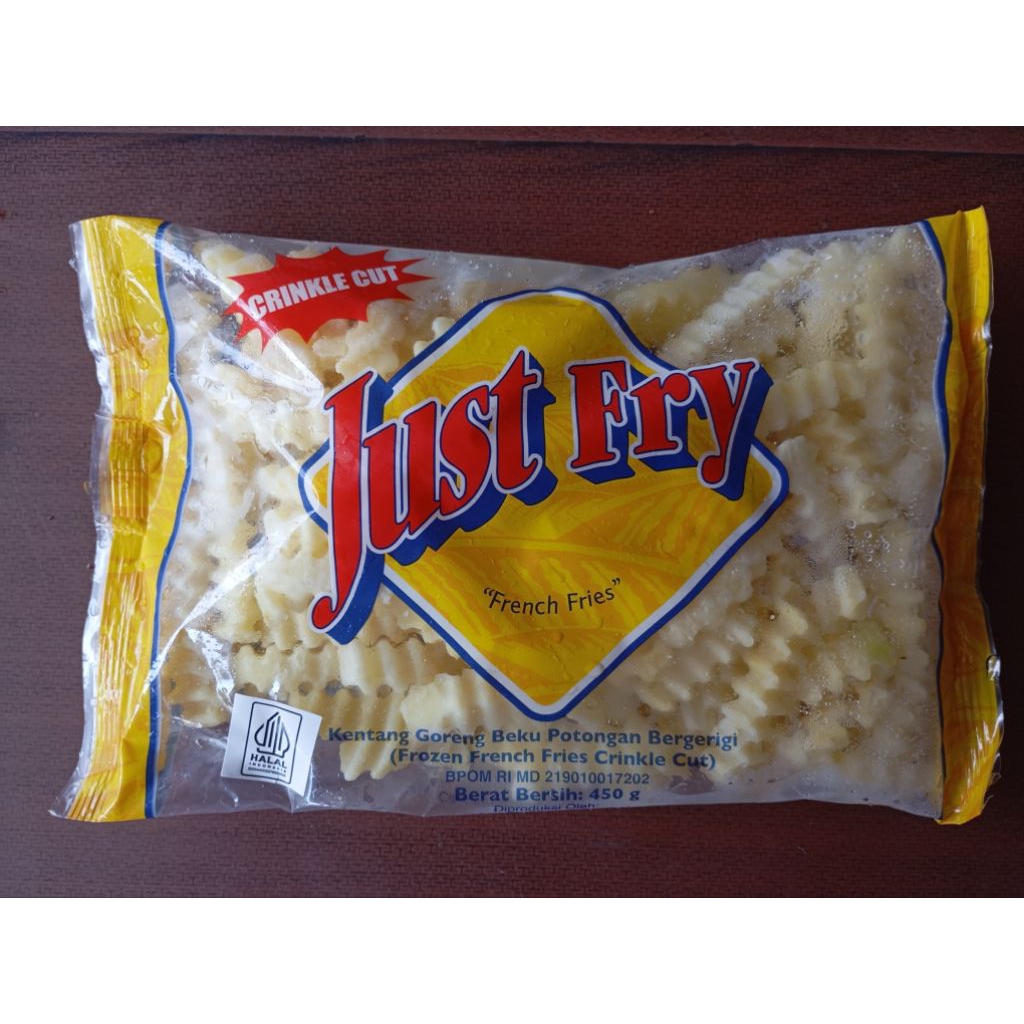 

kentang just fry crinckle cut 500g