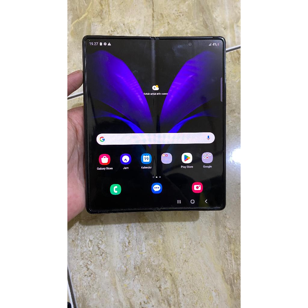Samsung Z Fold 2 12/256 second original siap pakai