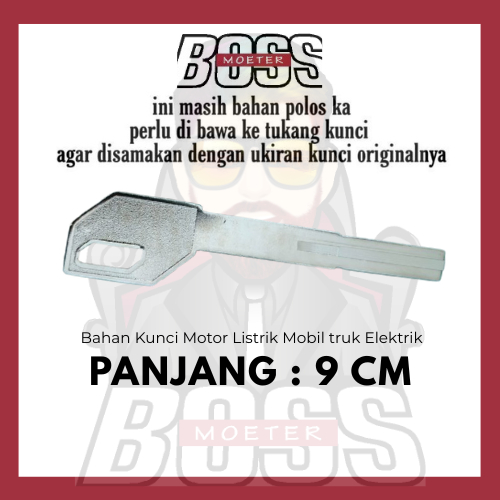kunci montor listrik polosan kunci kendaraan motor listrik lainnya Panjang 9 cm