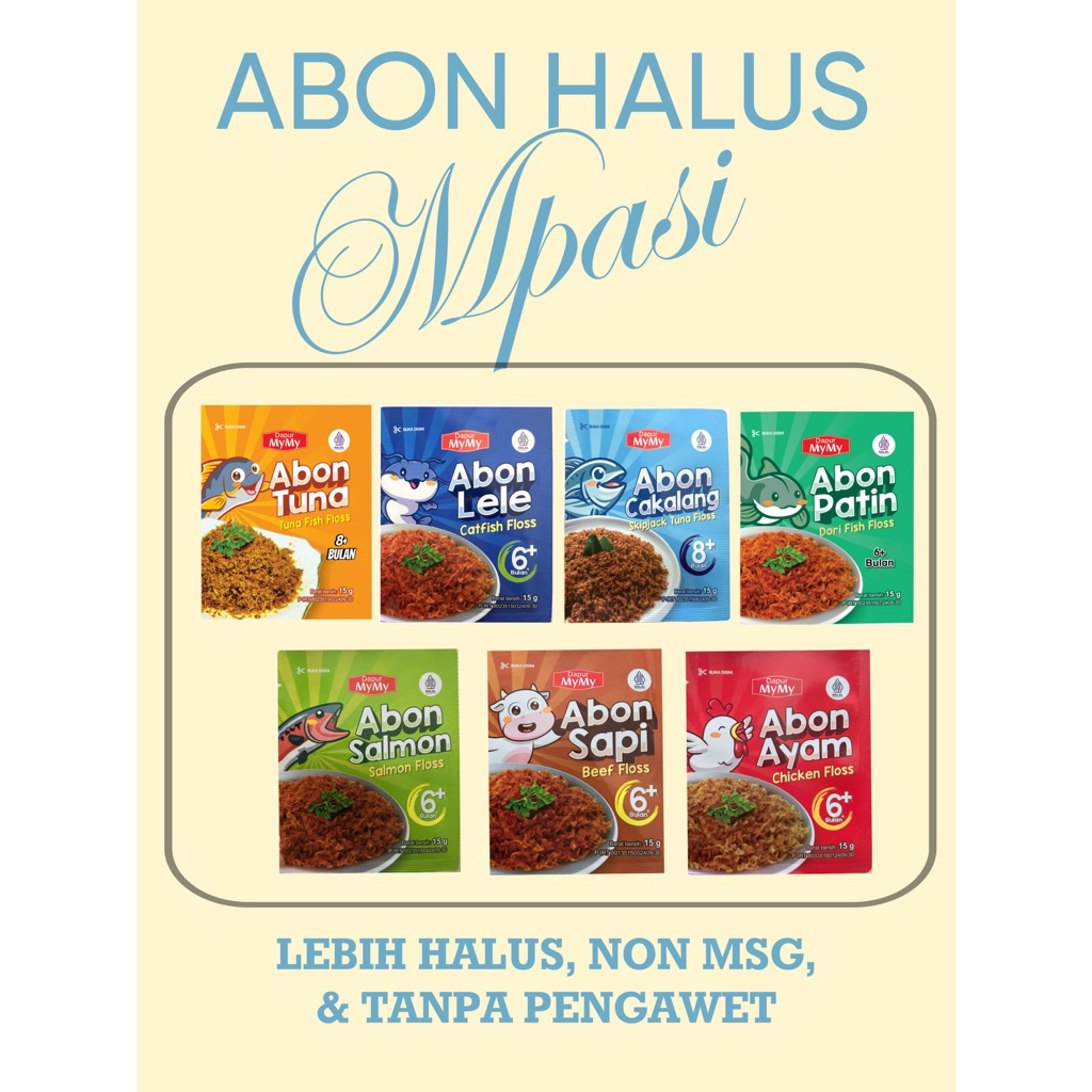 

PJ- Abon MPASI Anti GTM Abon Penambah Nafsu Makan Anak Tanpa MSG