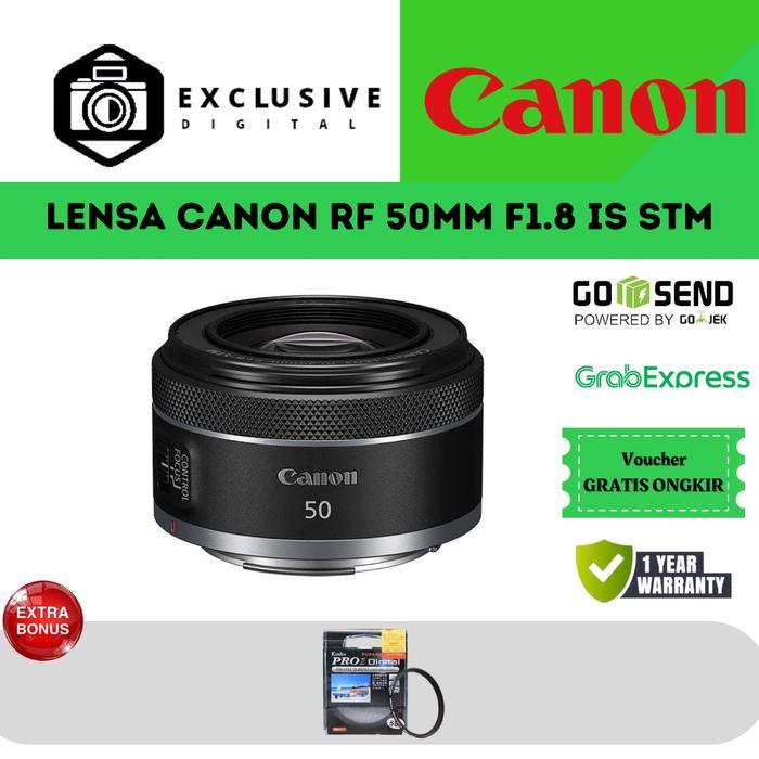 LENSA CANON RF 50MM F1.8 STM / CANON RF 50MM F1.8 STM