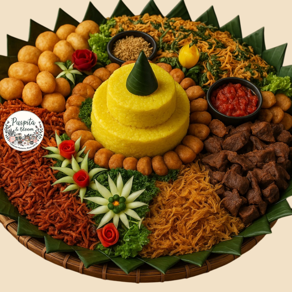 

Tumpeng Nasi Kuning Besar dan Spesial